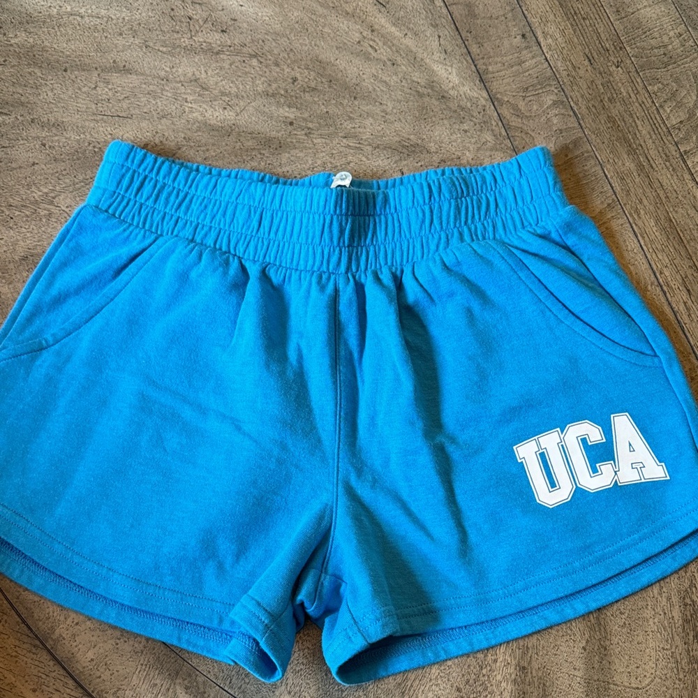 Blue UCA Logo Women’s Athletic Shorts